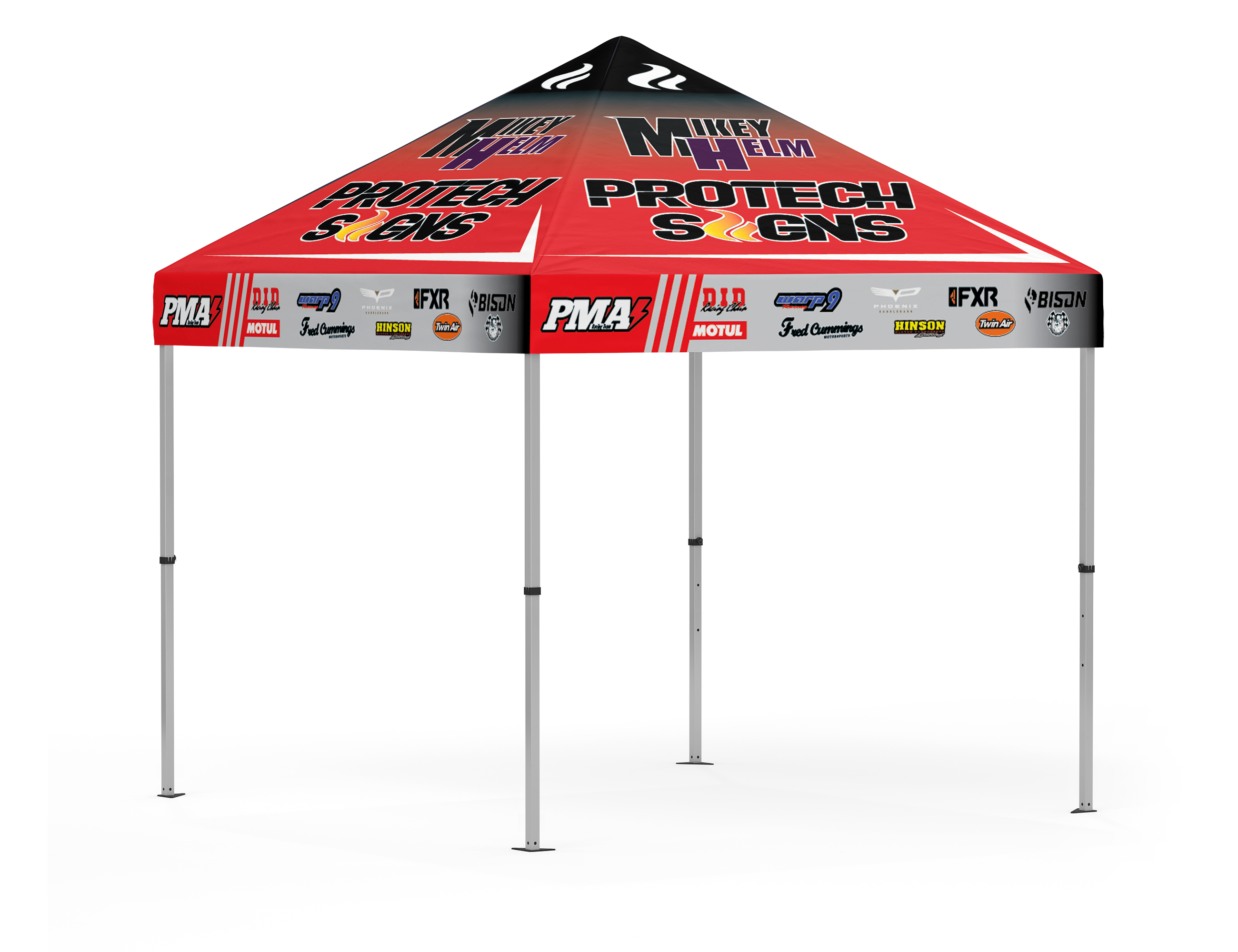 Caopy Rental Sign Example Canopy Top – Pro Tech Signs